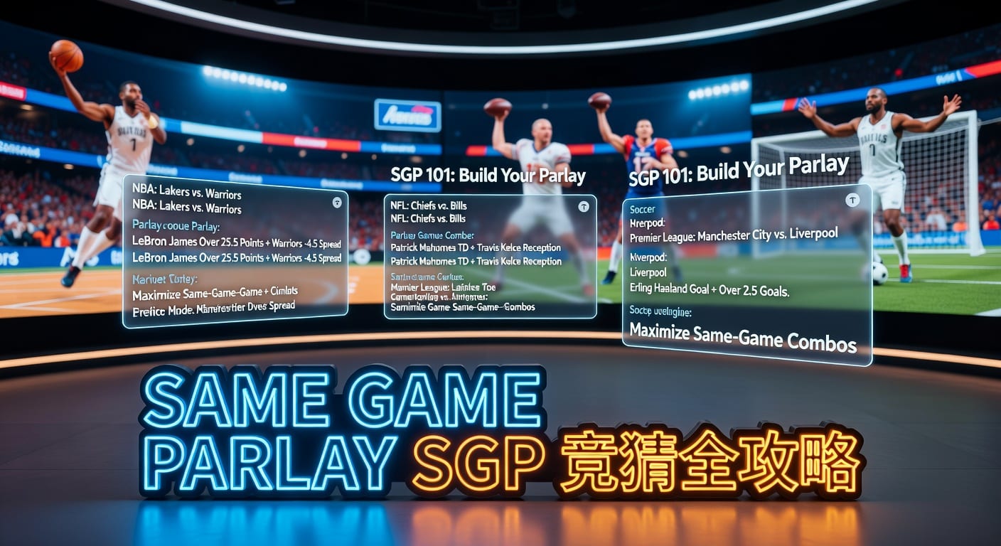 same game parlay SGP 乐鱼体育官网策略解析