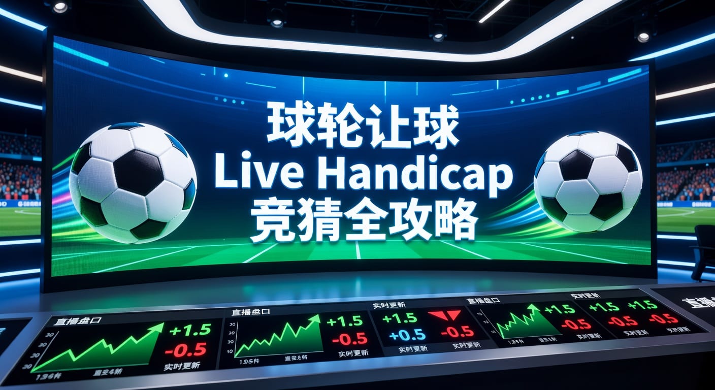 滚球让球 live handicap：实时盘口变化与判断要点