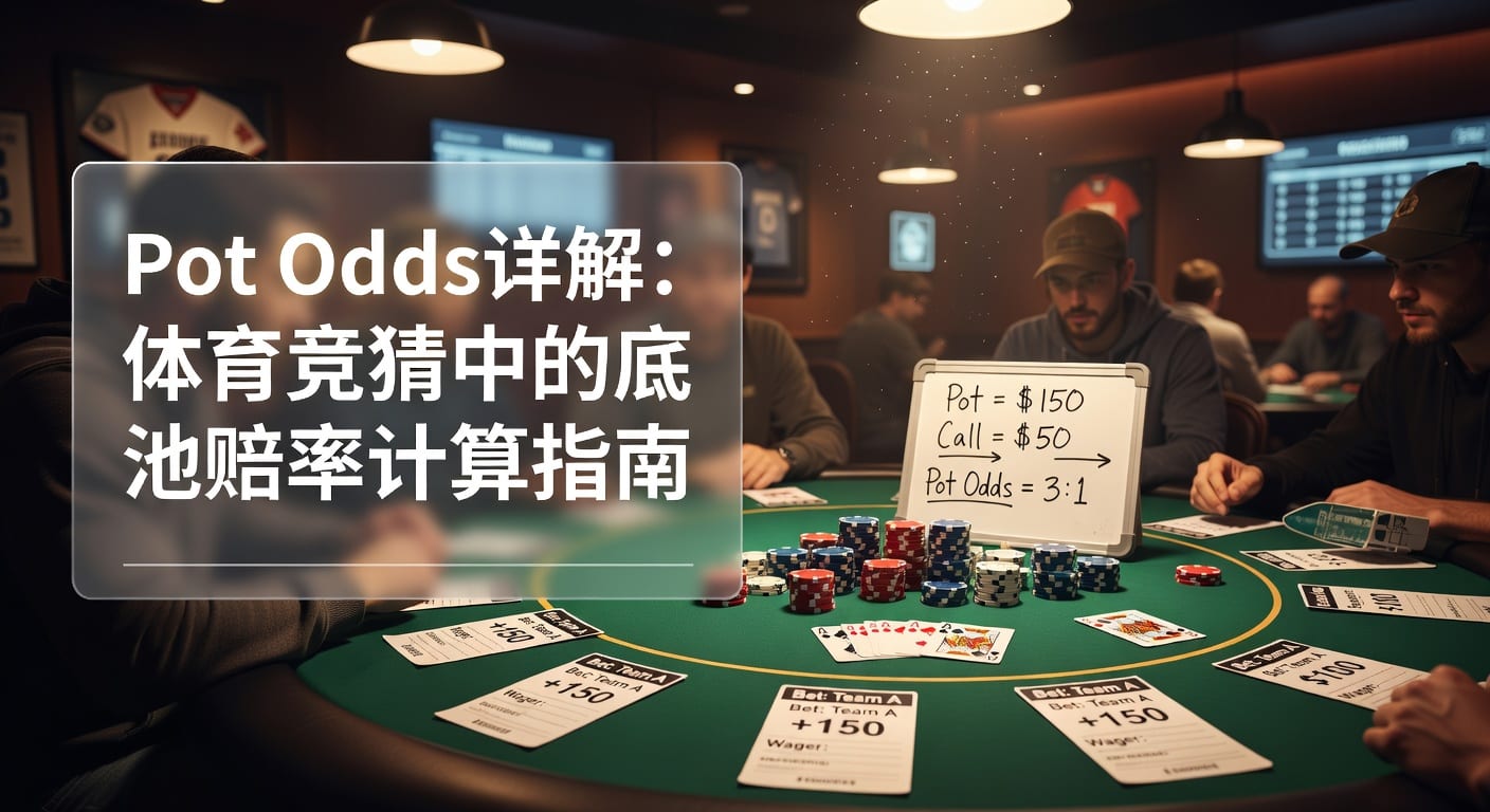 底池赔率 pot odds：体育竞猜下注判断与实战计算