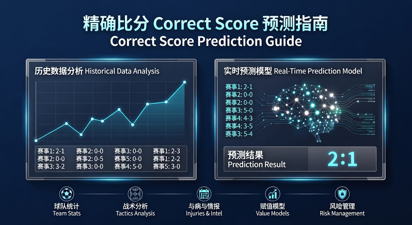 精确比分 correct score：实战判断与投注技巧（皇冠体育app入口登录地址）