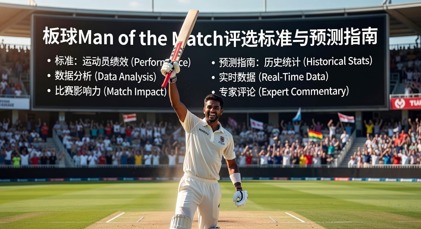 板球 Man of the Match 评选逻辑与投注技巧